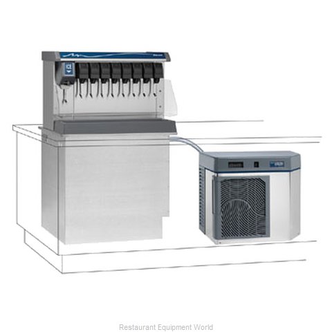 Follett HCC1000AVS Ice Machine Nugget Compressed