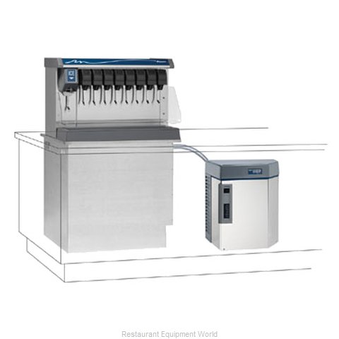 Follett HCD1000RVS Ice Machine Nugget Compressed