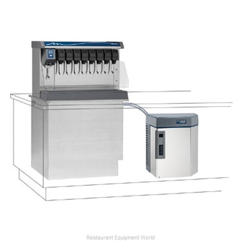 Follett HMF1000RVS Ice Machine, Nugget Compressed