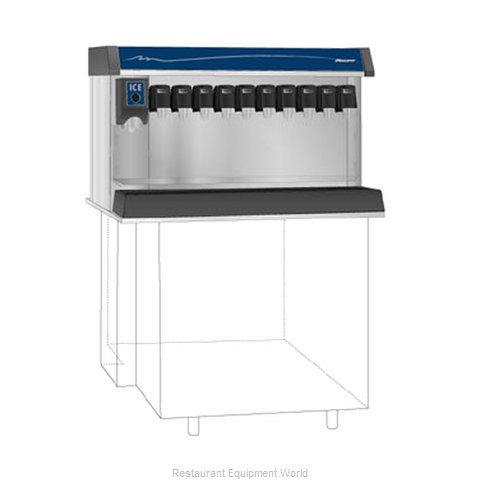 Follett VU300B10LL Soda Ice & Beverage Dispenser, In-Counter
