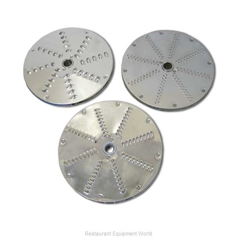 Food Machinery of America 10089 Food Processor, Shredding / Grating Disc Plate (Magnified)