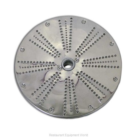 Food Machinery of America 10095 Food Processor, Shredding / Grating Disc Plate (Magnified)