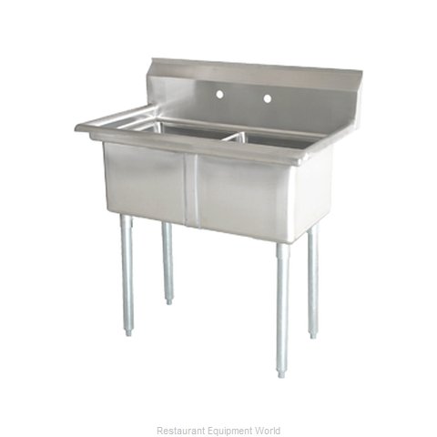 Omcan 22119 Sink, (2) Two Compartment