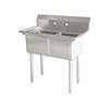 Fregadero, (2) Dos Tarjas/Compartimientos
 <br><span class=fgrey12>(Omcan 22119 Sink, (2) Two Compartment)</span>