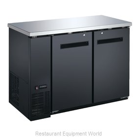 Omcan 37547 Back Bar Cabinet, Refrigerated