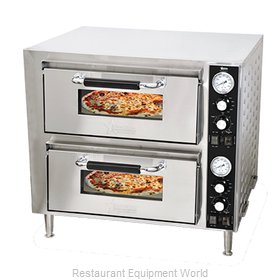 Omcan 39580 Pizza Oven, Deck-Type, Electric