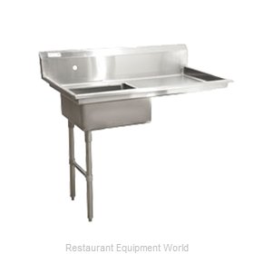 Food Machinery of America 40190 Dishtable, Soiled, Undercounter