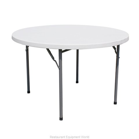 Omcan 41598 Folding Table, Round