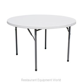Omcan 41598 Folding Table, Round