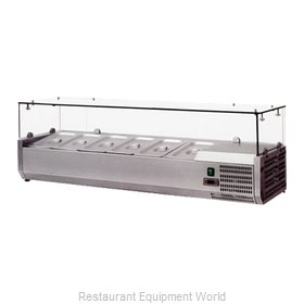 Food Machinery of America 41937 Refrigerated Countertop Pan Rail