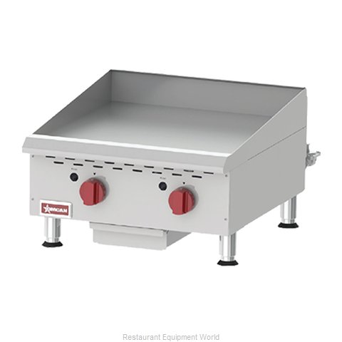 Omcan 43017 Griddle, Gas, Countertop