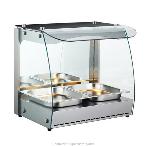 Omcan 43120 Display Case, Hot Food, Countertop