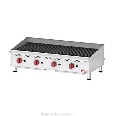 Omcan 43729 Charbroiler, Gas, Countertop