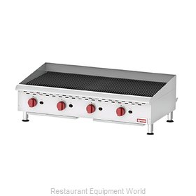 Omcan 43729 Charbroiler, Gas, Countertop