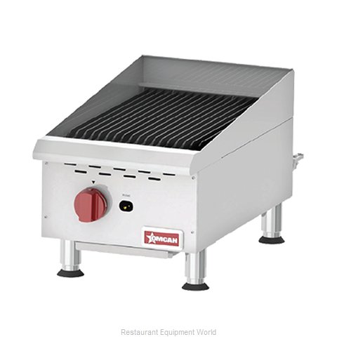 Omcan 43736 Charbroiler, Gas, Countertop