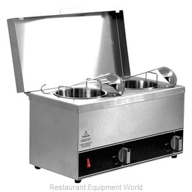 Omcan 44182 Food Topping Warmer, Countertop