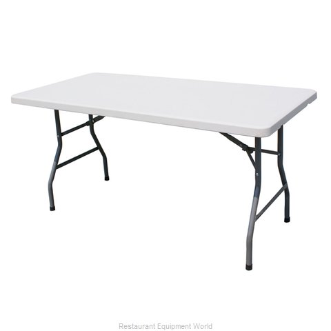 Omcan 44489 Folding Table, Rectangle