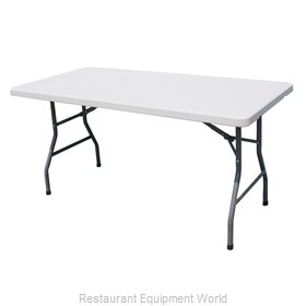 Omcan 44489 Folding Table, Rectangle