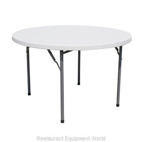 Omcan 44490 Folding Table, Round