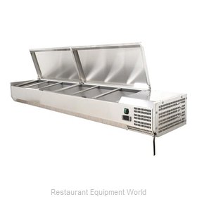 Food Machinery of America 46497 Refrigerated Countertop Pan Rail