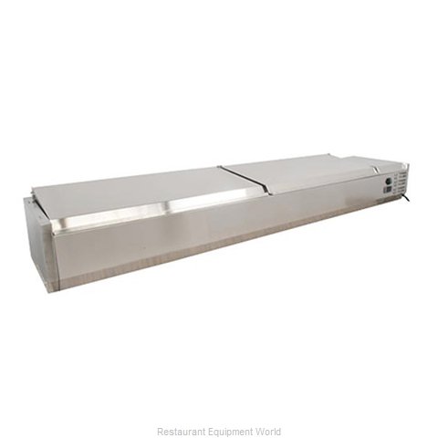 Omcan 46657 Refrigerated Countertop Pan Rail