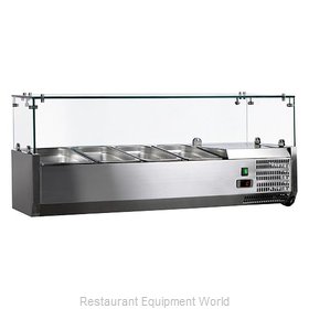 Food Machinery of America 46679 Refrigerated Countertop Pan Rail