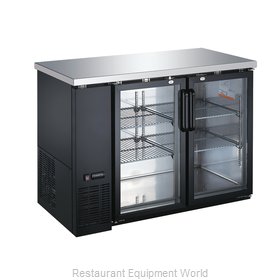 Omcan 50058 Back Bar Cabinet, Refrigerated