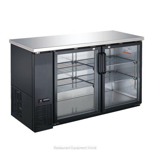 Omcan 50060 Back Bar Cabinet, Refrigerated