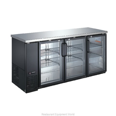 Omcan 50062 Back Bar Cabinet, Refrigerated