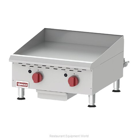 Omcan CE-CN-G24TPF Griddle, Gas, Countertop