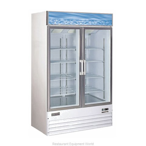 Omcan D768BM2F Freezer Merchandiser
