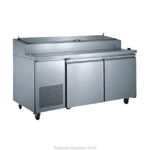 Omcan PICL2 Refrigerated Counter, Pizza Prep Table