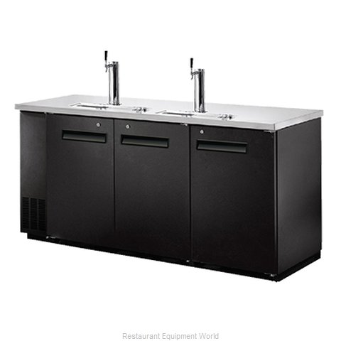 Omcan UDD-24-72 Backbar Cabinet, Refrigerated