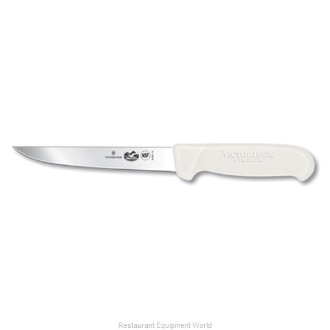 Victorinox Boning Knife with Semi Stiff, Curved, 5, Black