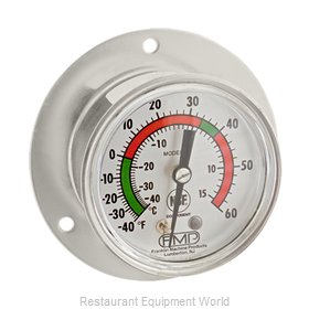 Franklin Machine Products 138-1056 Thermometer, Refrig Freezer