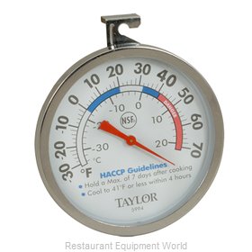 Franklin Machine Products 138-1305 Thermometer, Refrig Freezer