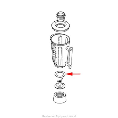 Franklin Machine Products 176-1042 Blender, Parts & Accessories