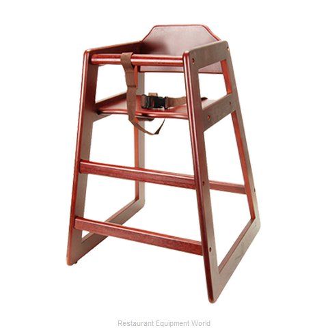Franklin Machine Products 280-1312 High Chair, Wood (Magnified)