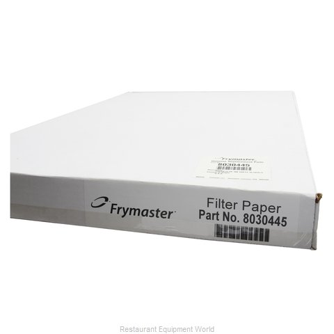 Frymaster 8030445 Fryer Filter Paper