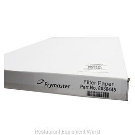 Frymaster 8030445 Fryer Filter Paper
