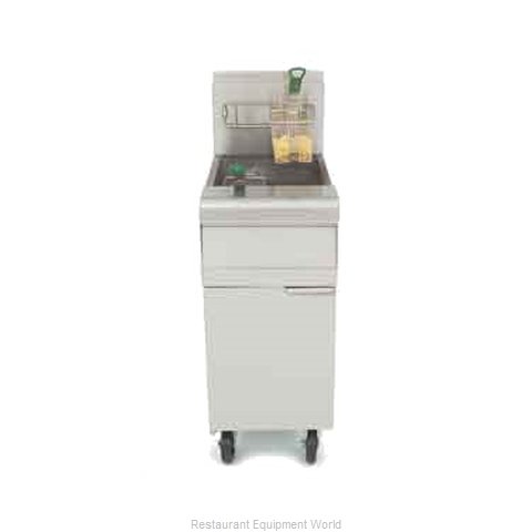 Frymaster PMJ145 Fryer, Floor Model, Gas, Full Pot