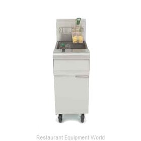 Frymaster PMJ145 Fryer, Floor Model, Gas, Full Pot