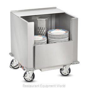 Food Warming Equipment HDC-200-11 Cart, Heated Dish Storage