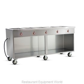 Food Warming Equipment HLC-5W6-1-DRN Serving Counter, Hot Food, Electric