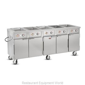 Food Warming Equipment HLC-5W6-7H-35-DRN Serving Counter, Hot Food, Electric