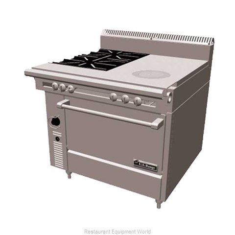 Garland Heavy Duty 6 Burner Range (36) w/ Standard Oven