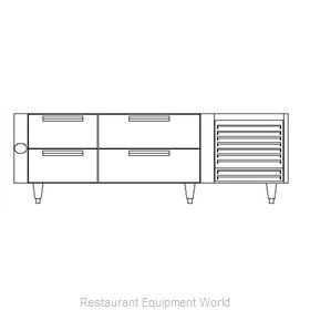 Garland / US Range UN17C102 Equipment Stand, Refrigerated Base