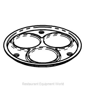 GET Enterprises 3EI030 Cold Food Buffet, Tabletop Accessories