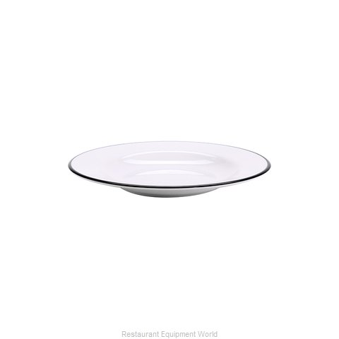 GET Enterprises B-220-W/BK Soup Salad Pasta Cereal Bowl, Plastic