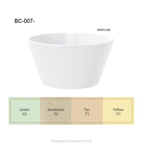 GET Enterprises BC-007-G Bouillon Cup, Plastic